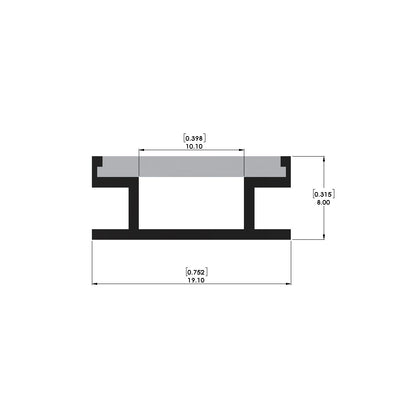 Millwork Channel - ALC1003
