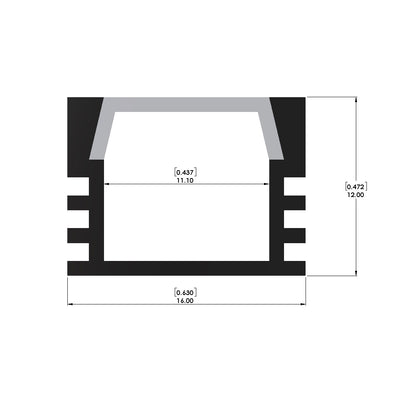 Millwork Channel - ALC1008