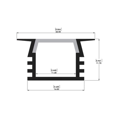 Recessed Channel - ALC1010
