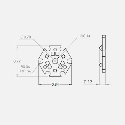 Saiph J036 Color Star Board